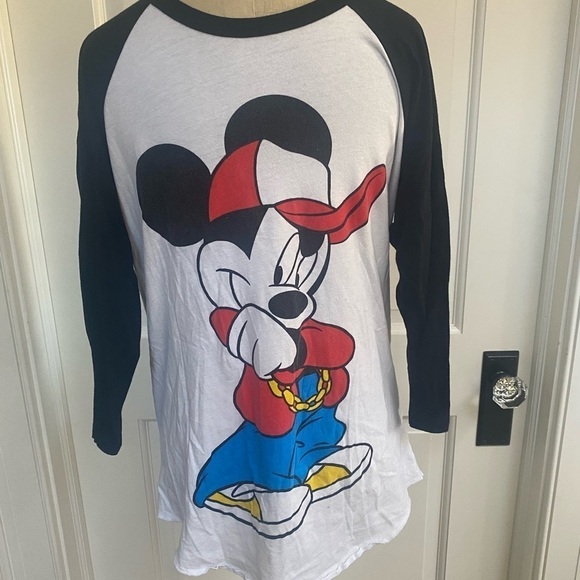 Disney Mickey Mouse Rap Star Long Sleeve - Picture 4 of 5